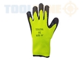 Toolzone Lg Fleece Lined Latex Dipped Gloves