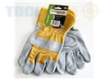 Toolzone Prem.Leather Work Gloves 10.5'' Ce