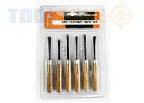Toolzone 6Pc Carving Chisel Set