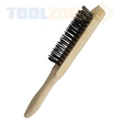 KDPBR001 4 ROW WIRE BRUSH WITH WOOD HANDLE- 1