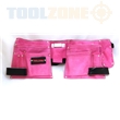 KDPTB015 PINK DOUBLE TOOL POUCH